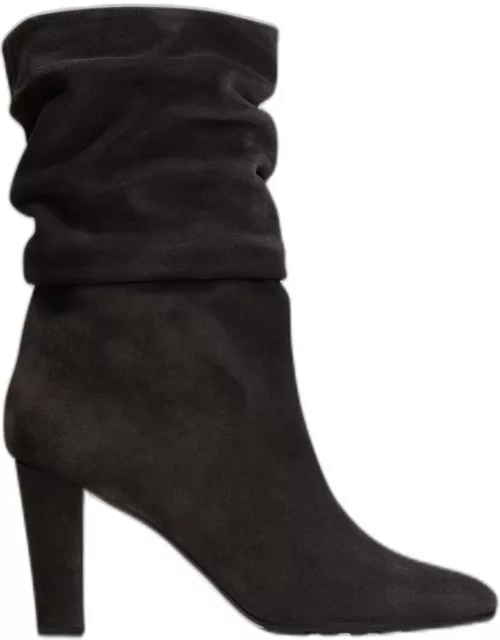 Calasso Suede Slouchy Mid Bootie