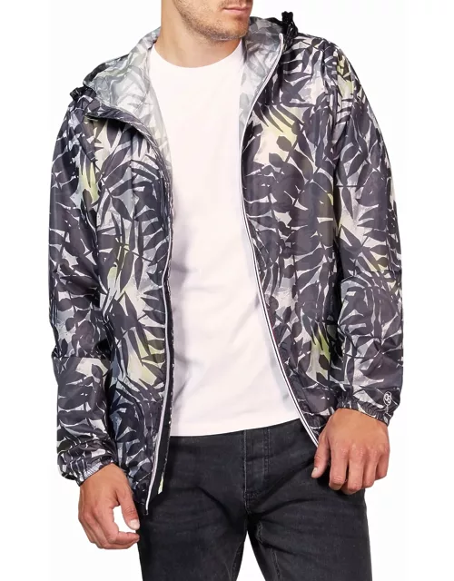 Men's Max Printed Zip-Front Jacket