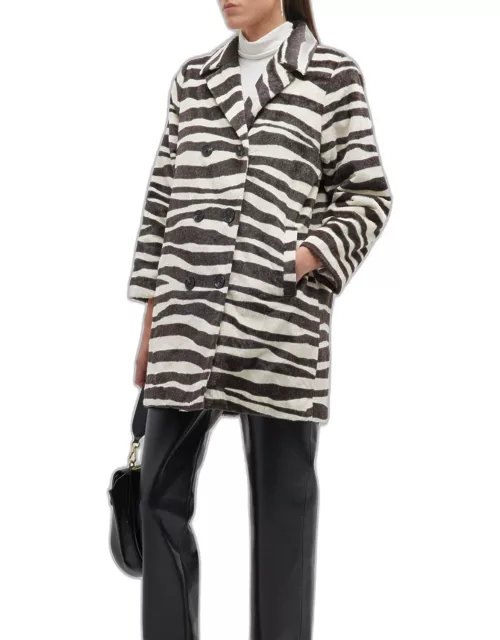 The Vintage Zebra Coat