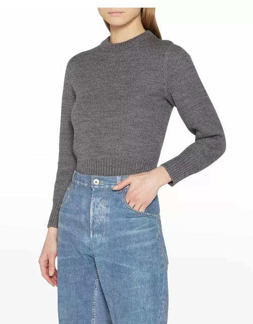 Crop Wool Sweater