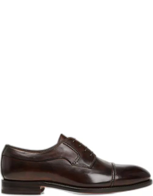 Men's Oratore Cap-Toe Leather Derby Shoe