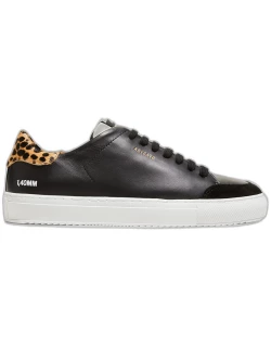 Clean 90 Leather Leopard-Print Court Sneaker