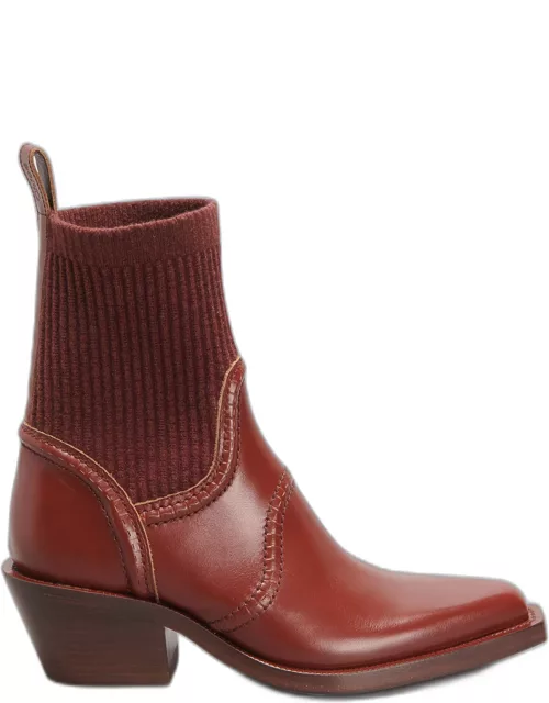 Nellie Western Sock Ankle Boot