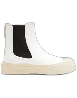 Men's Chunky-Sole Leather Chelsea Boot