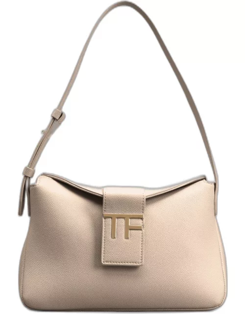 TF Mini Hobo in Grained Leather