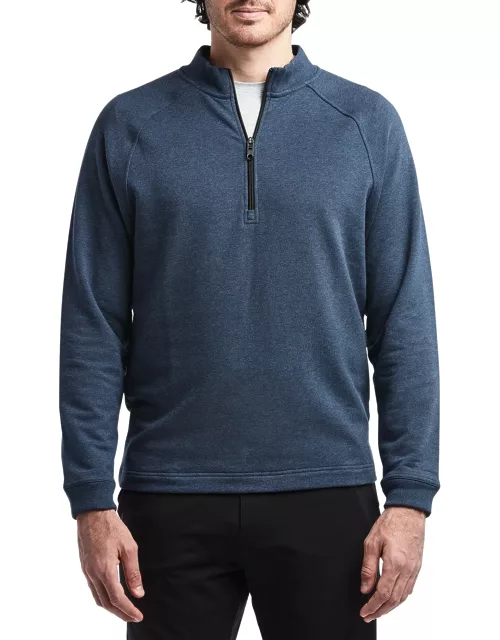 Men's Mid-Weight French Terry 1/2-Zip Sweatshirt