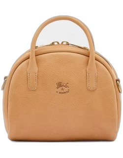 Quercia Zip Leather Top-Handle bag