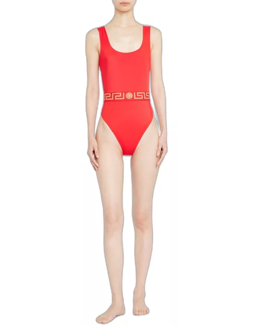 Greca One-Piece Swimsuit