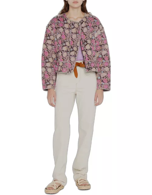 Gelio Quilted Floral Jacket