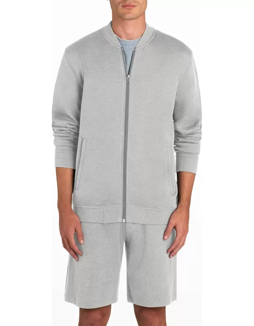 Men's Comfort Long-Sleeve Zip Sweatshirt