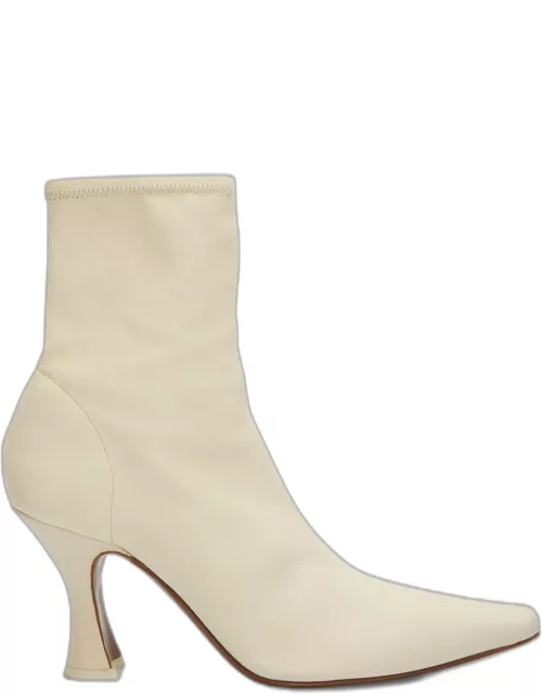 Ran Pointed Leather Ankle Bootie
