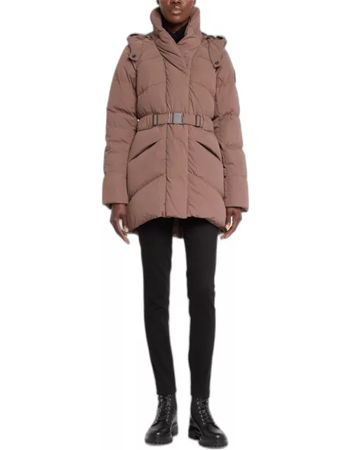 Marlow Belted Puffer Coat