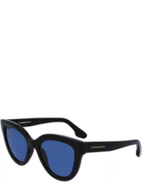 Monochrome Acetate Cat-Eye Sunglasse
