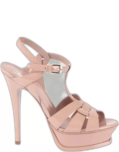 Tribute Patent Leather 105mm Sandal