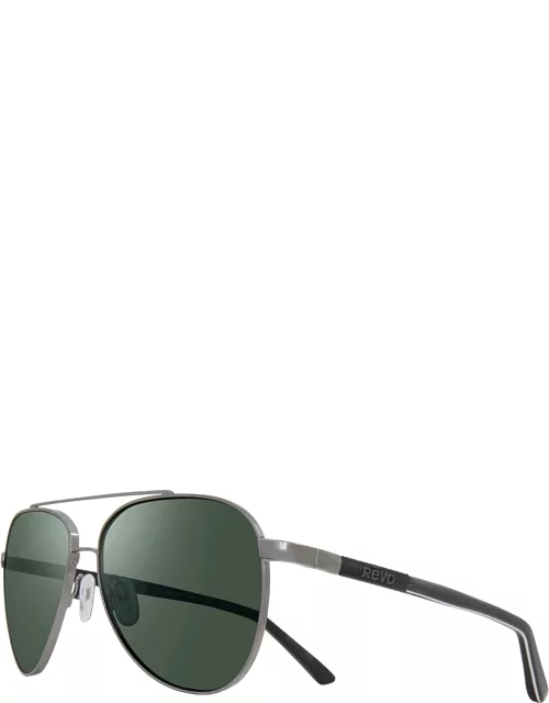 Arthur Unisex Metal Aviator Sunglasse
