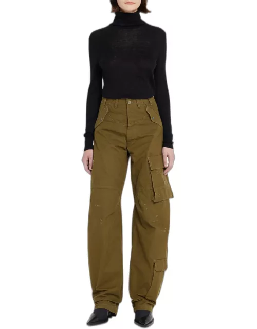 Rosalind Wide Tapered Cargo Pant