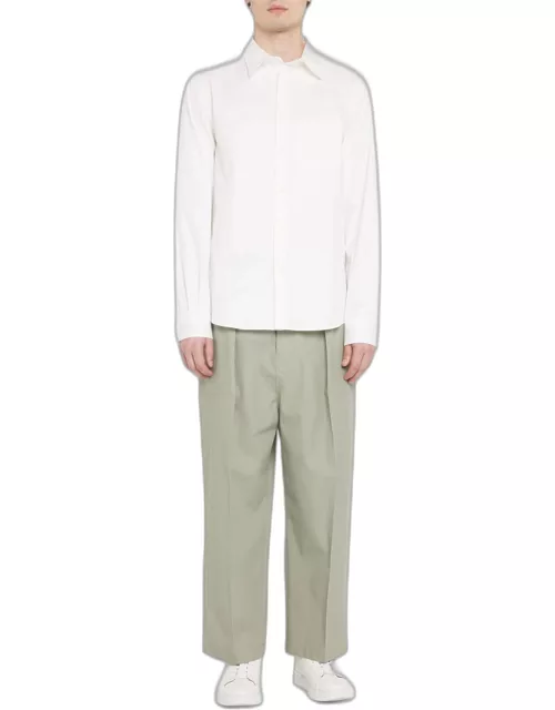 Men's Low-Crotch Pleated Trouser