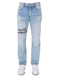 Men's MA Bar Logo Straight-Leg Jean