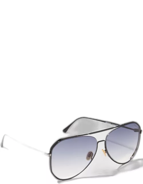 Charles Metal Aviator Sunglasse