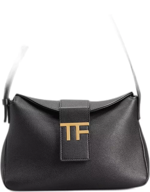Mini TF Grain Leather Hobo Bag
