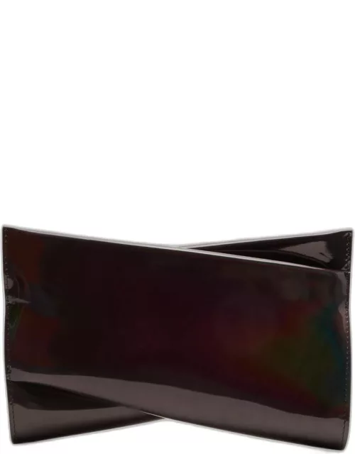 Loubitwist Small Clutch in Patent Leather