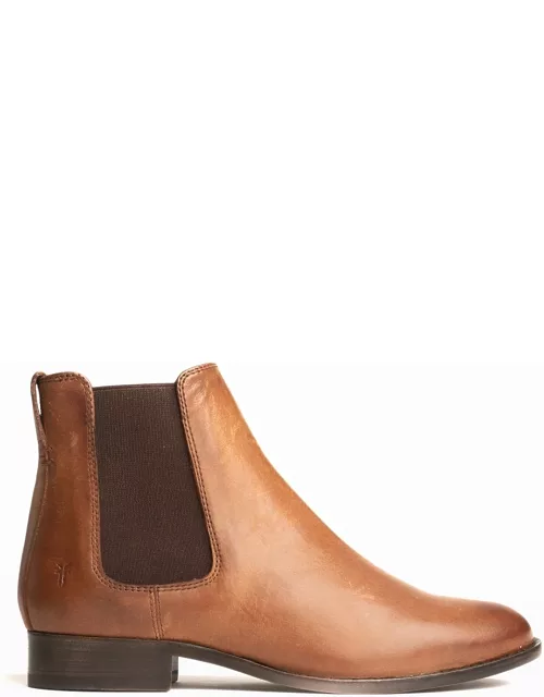 Carly Leather Chelsea Bootie