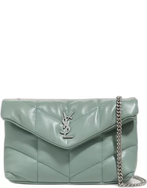 Lou Puffer Toy YSL Crossbody Bag in Quilted Leather