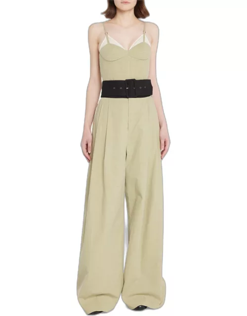 Pleated Back Relaxed Trouser