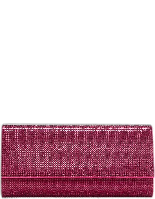 Perry Beaded Crystal Clutch Bag