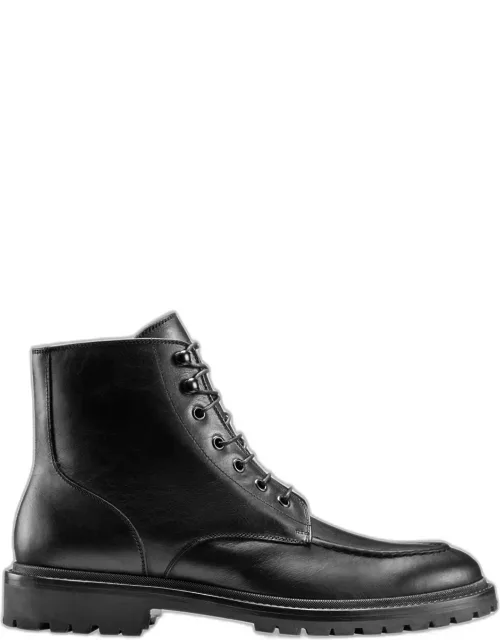 Men's Milo Leather Lace-Up Combat Boot