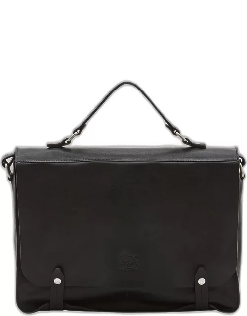 Men's Brolio Vachetta Leather Briefcase Bag