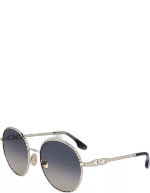 Round Chain Metal Sunglasse