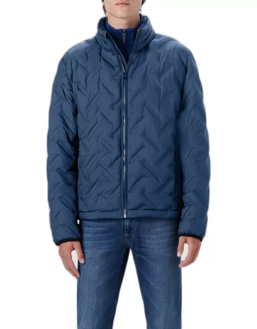 Men's Water-Repellent Eco-Down® Nylon Blouson Jacket