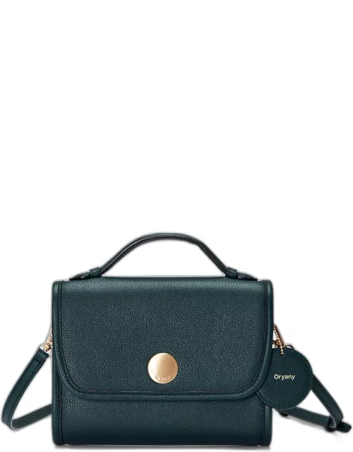 Penny Mini Flap Leather Shoulder Bag