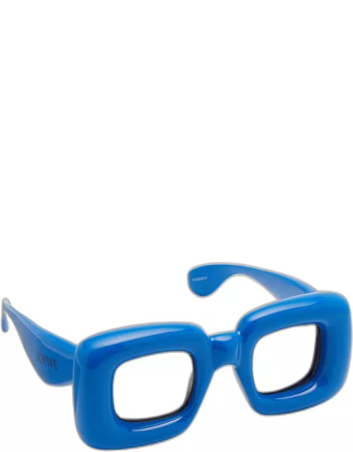 Inflated Square Injection Plastic Sunglasse
