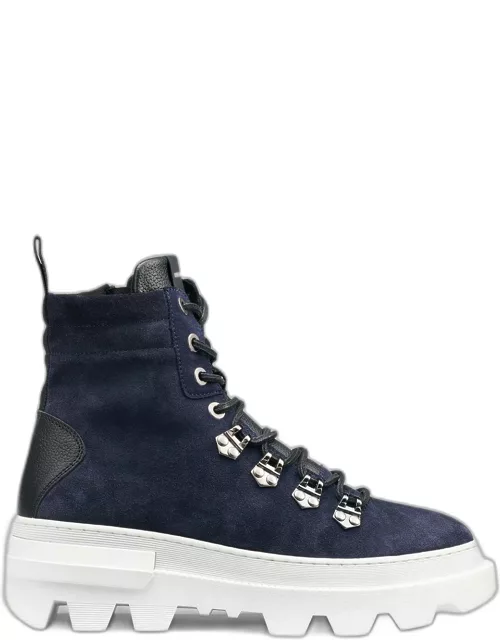 Men's Lug Sole Suede Lace-Up Work Boot