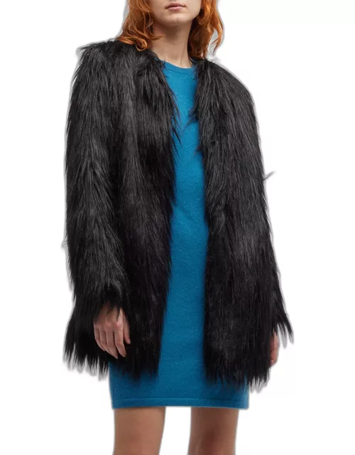 Nina Faux Fur Coat