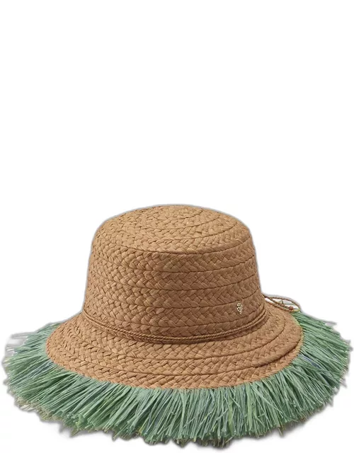 Braided Raffia Bucket Hat