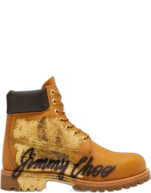 x Timberland® Men's 6-Inch Graffiti Nubuck Leather Ankle Boot