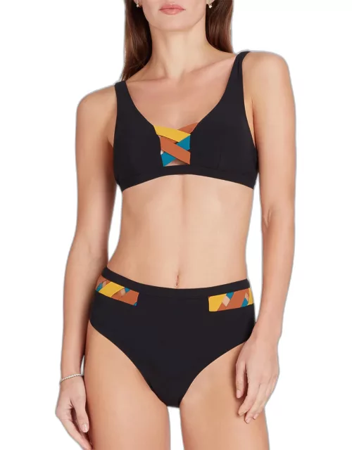 Martinique High-Waisted Bikini Bottom