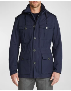 Men's Hartridge Hooded 4-Pocket Jacket