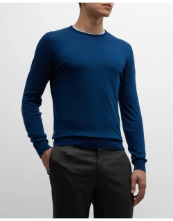 Men's Hatfield Sea Island Cotton Sweater