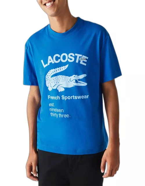 Men's Crocodile Logo Graphic T-Shirt