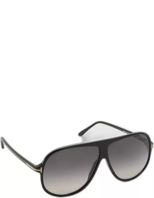 Men's Spencer T-Logo Maxi Sunglasse