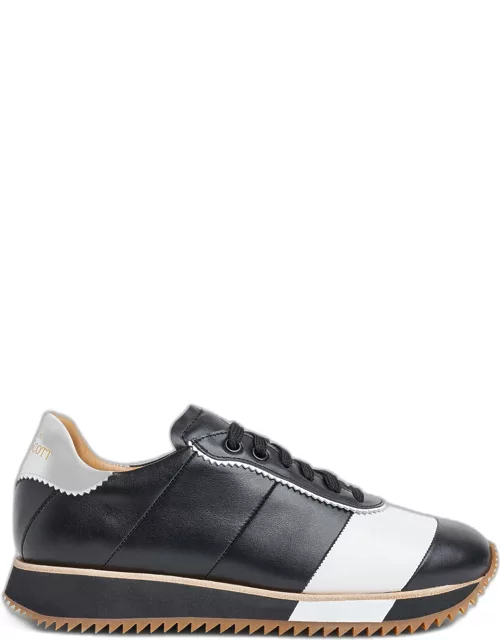 The Quinn Leather Low-Top Sneaker