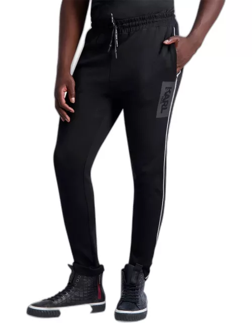 Men's Logo Side Piping Track Pant