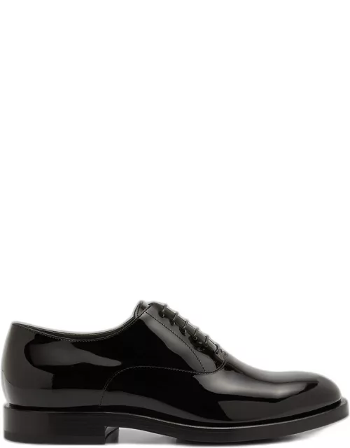 Men's Patent Leather Tuxedo Oxford Shoe