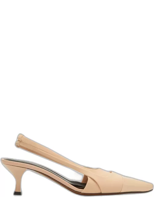 Petra Double-Layer Sling-Back Sandal