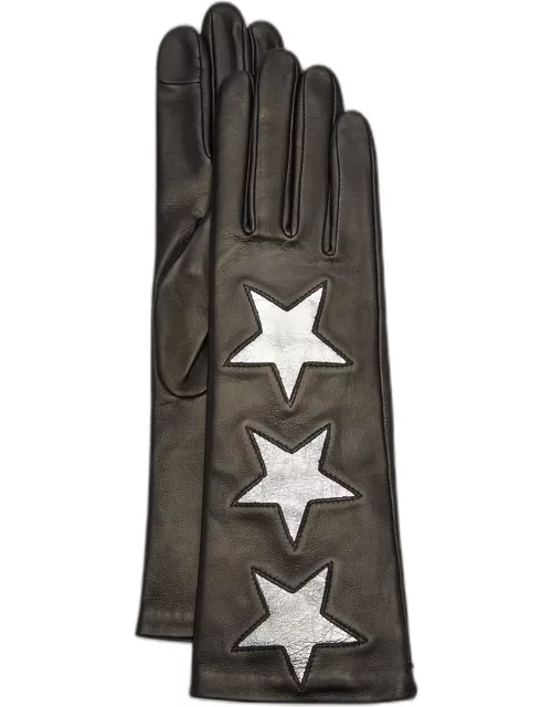 Stars Leather Glove