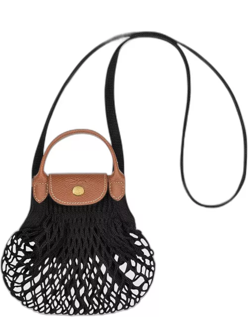 Le Pliage XS Knit Crossbody Bag